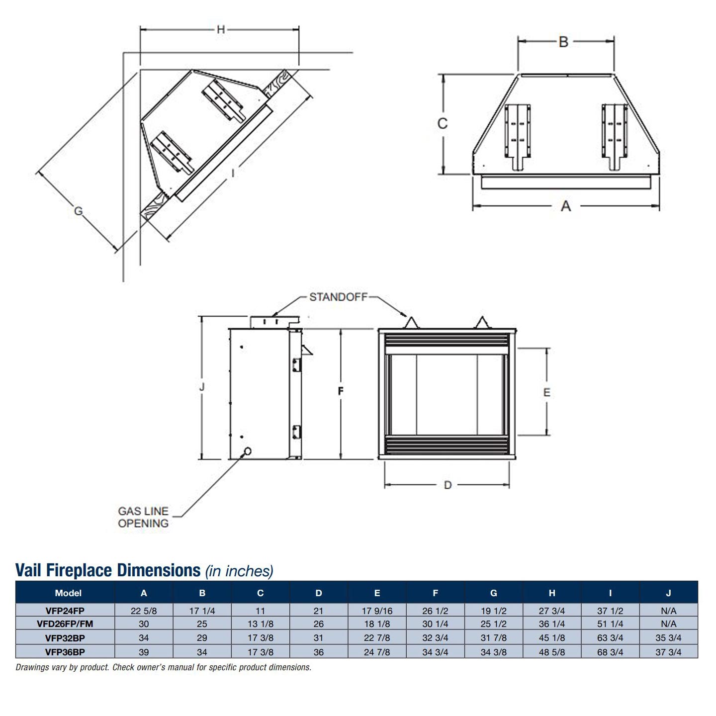 Empire Vail Vent - Free 26 Inch Fireplace with Contour Burner and Ceramic Log Set - by Empire Comfort Systems | Buy at Agent BBQ