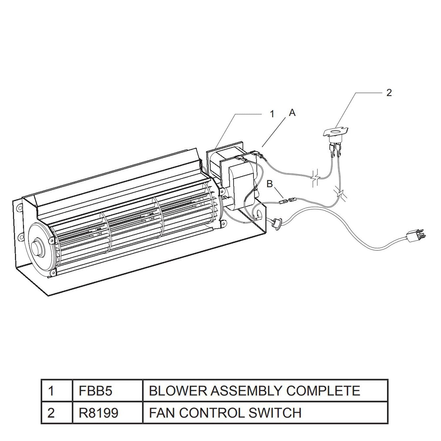 Empire Variable Speed Control for FBB5 Fireplace Blower - by Empire Comfort Systems | Buy at Agent BBQ
