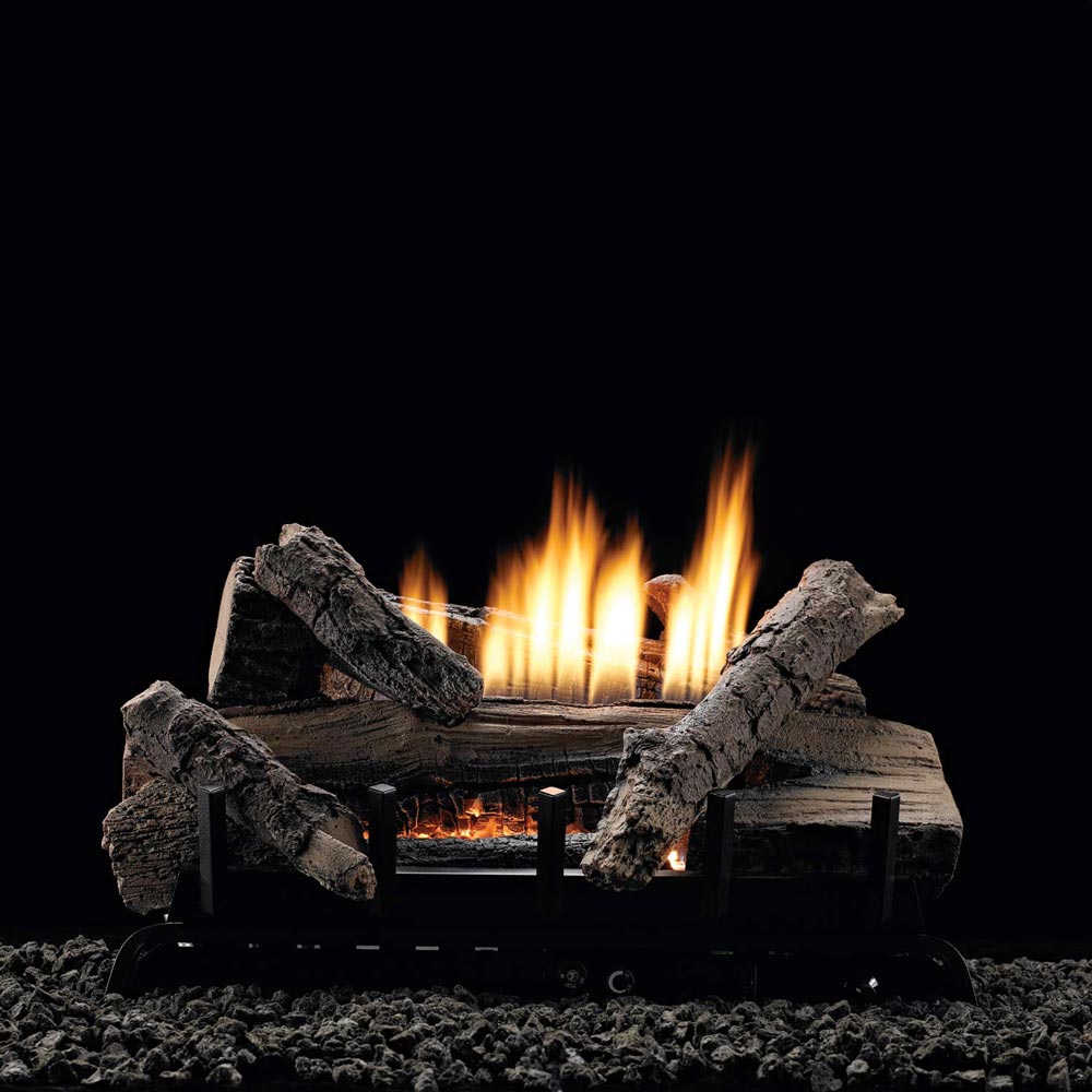Empire Whiskey River Refractory Gas Log Set with Vent Free Burner - by Empire Comfort Systems | Buy at Agent BBQ