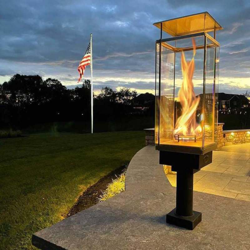 Fire Garden Tempest Lantern (20K BTUS) - by Fire Garden | Buy at Agent BBQ