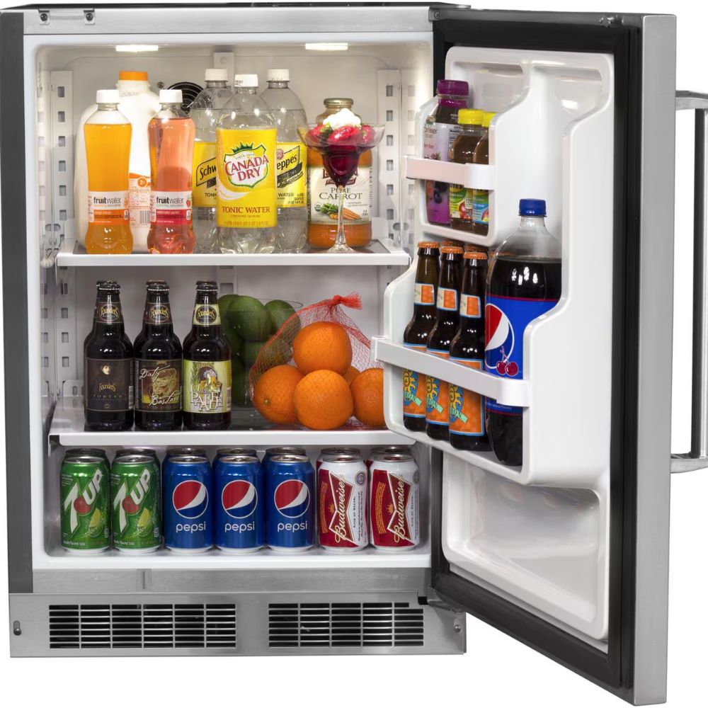 Fire Magic 24 - Inch 5.1 Cu. Ft. Outdoor Rated Compact Refrigerator - Compact Refrigerators by Fire Magic | Buy at Agent BBQ