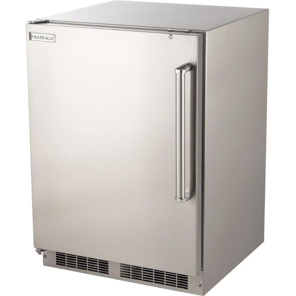 Fire Magic 24 - Inch 5.1 Cu. Ft. Outdoor Rated Compact Refrigerator - Compact Refrigerators by Fire Magic | Buy at Agent BBQ