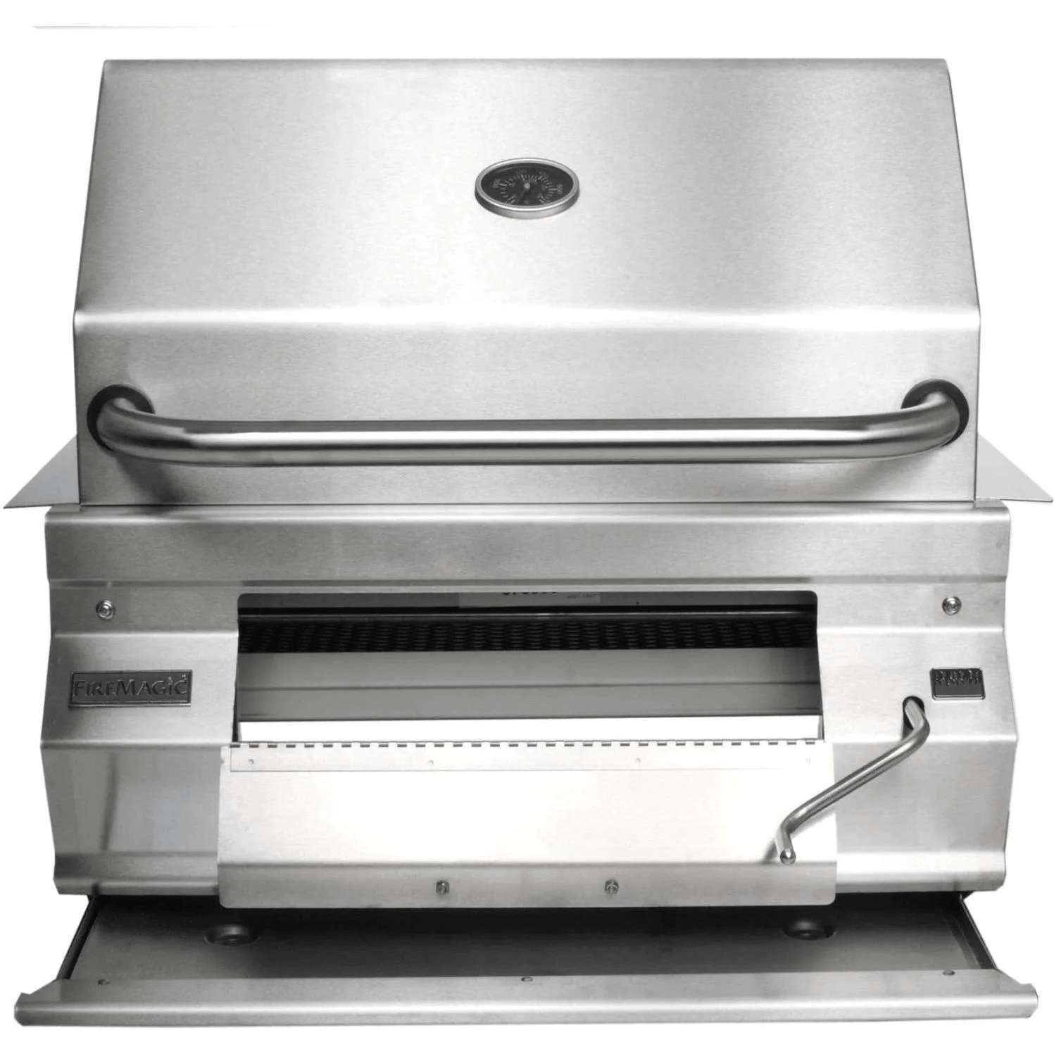 Fire Magic 24" Legacy Series Built - In Charcoal Grill in Stainless Steel Finish (12 - SC01C - A) - Grill by Fire Magic | Buy at Agent BBQ
