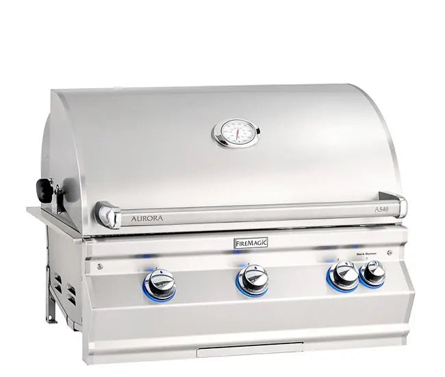 Fire Magic 30" 3 - Burner Aurora Built - In Gas Grill w/ Analog Thermometer (A540i) - Grill by Fire Magic | Buy at Agent BBQ