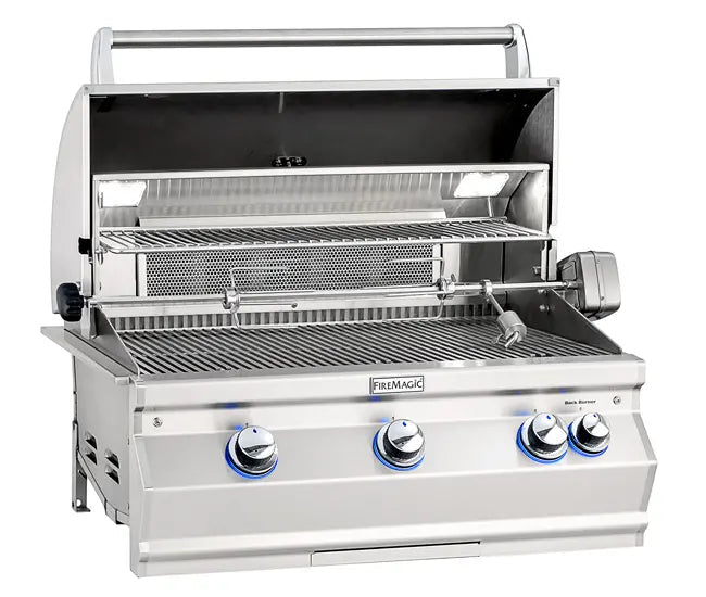 Fire Magic 30" 3 - Burner Aurora Built - In Gas Grill w/ Analog Thermometer (A540i) - Grill by Fire Magic | Buy at Agent BBQ