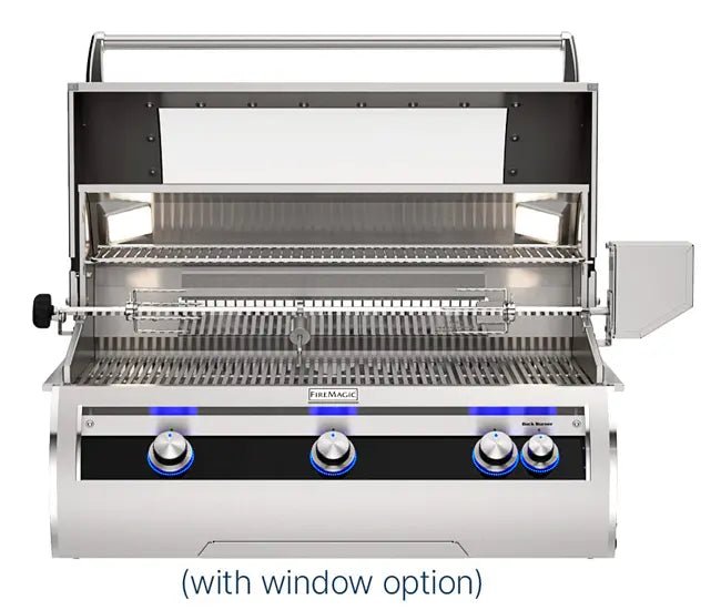Fire Magic 36" 3 - Burner Echelon Diamond Built - In Gas Grill w/ Rotisserie & Analog Thermometer (E790i) - Grill by Fire Magic | Buy at Agent BBQ