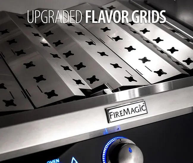 Fire Magic 36" 3 - Burner Echelon Diamond Built - In Gas Grill w/ Rotisserie & Analog Thermometer (E790i) - Grill by Fire Magic | Buy at Agent BBQ