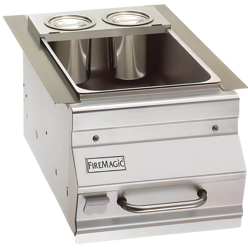 Fire Magic Ice Bin Cooler Bar Caddy - 1D - S0 - by Fire Magic | Buy at Agent BBQ