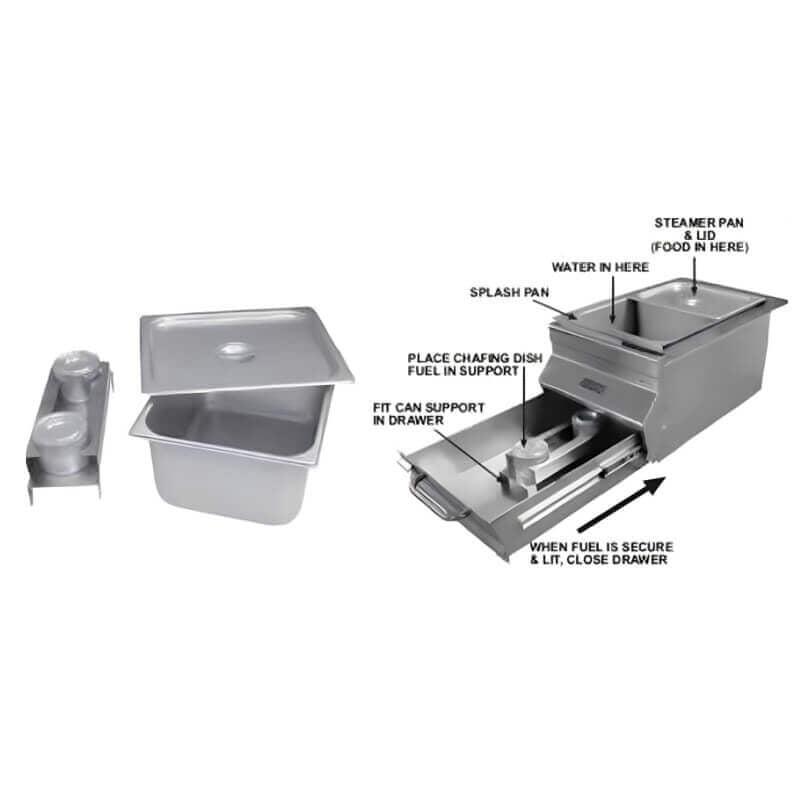 Fire Magic Ice Bin Cooler Bar Caddy - 1D - S0 - by Fire Magic | Buy at Agent BBQ