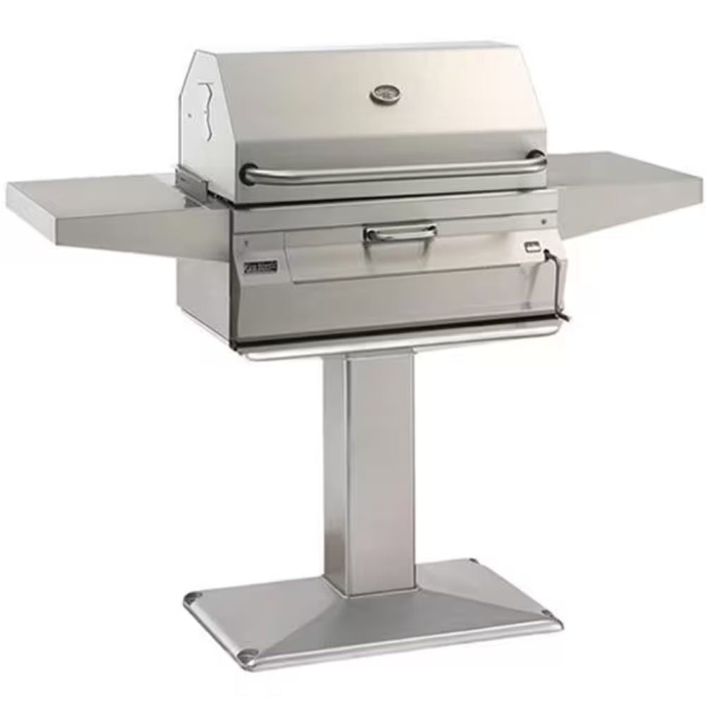 Fire Magic Legacy 24 - Inch Smoker Charcoal Grill w/ Patio Post - by Fire Magic | Buy at Agent BBQ