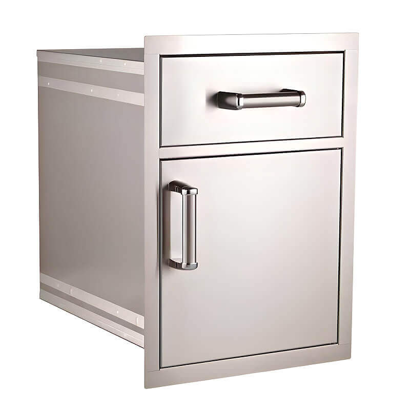 Fire Magic Premium Flush 20 - Inch Large Pantry Door/Drawer Combo - 54020S - by Fire Magic | Buy at Agent BBQ
