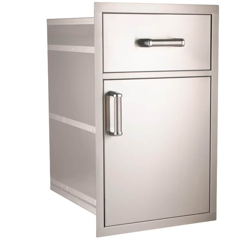 Fire Magic Premium Flush 20 - Inch Large Pantry Door/Drawer Combo - 54020S - by Fire Magic | Buy at Agent BBQ