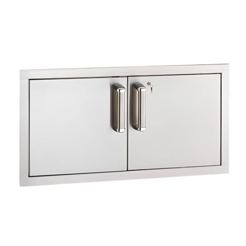 Fire Magic Premium Flush 30 - Inch x 14 - Inch Double Access Doors - 53934KSC - by Fire Magic | Buy at Agent BBQ