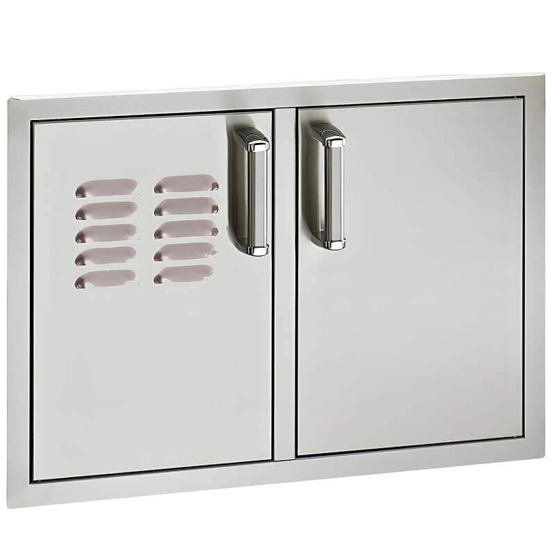 Fire Magic Premium Flush 30 - Inch x 20 - Inch Double Doors with Louvers - 53930SC - 1 - by Fire Magic | Buy at Agent BBQ