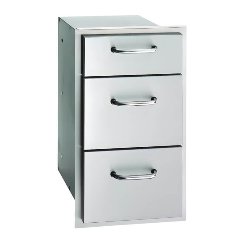 Fire Magic Select 14 - Inch Triple Access Drawer - 33803 - by Fire Magic | Buy at Agent BBQ