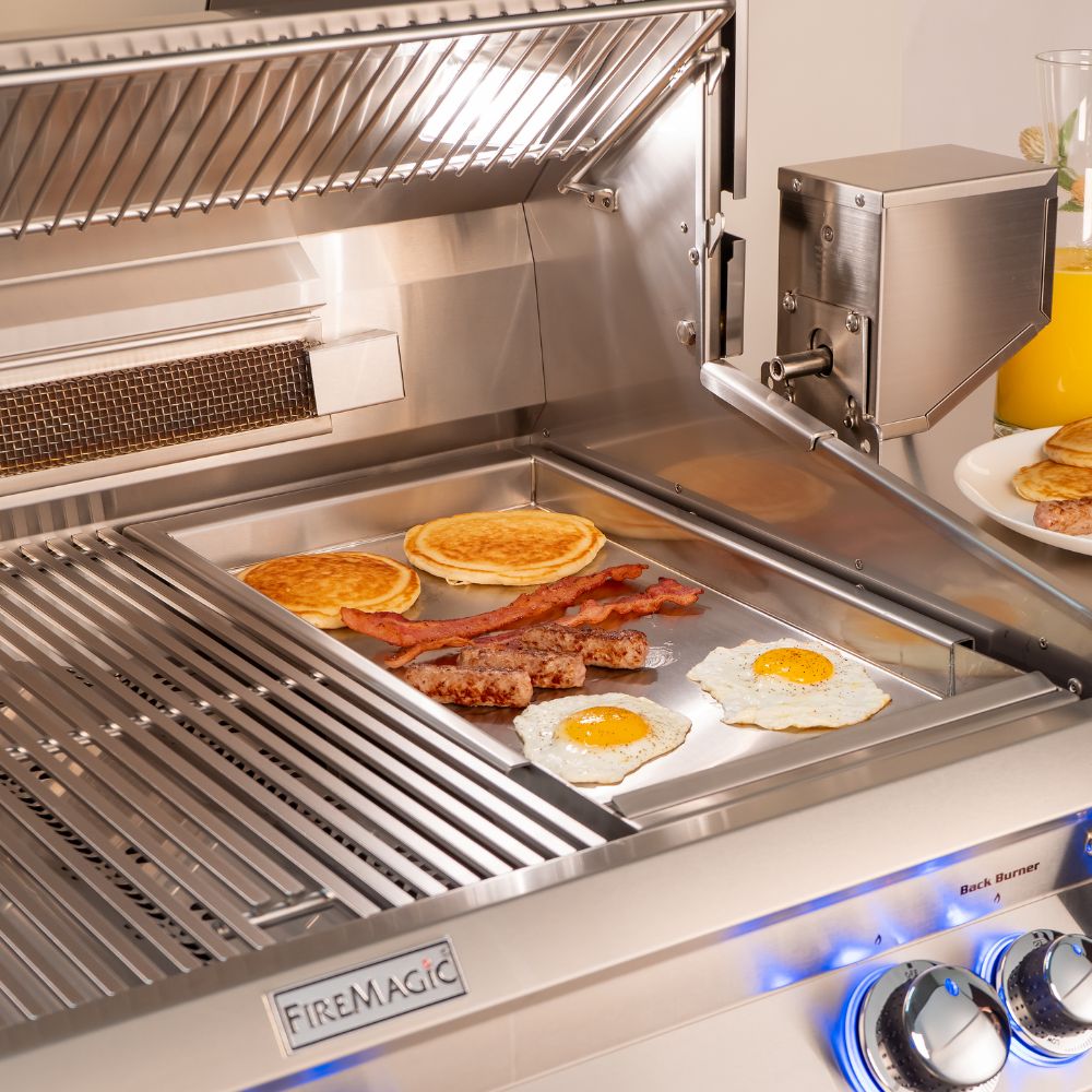 Fire Magic Stainless Steel Griddle Insert For Echelon E660, E790, E1060 & Aurora A660, A790 - 3518 - by Fire Magic | Buy at Agent BBQ