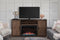 Napoleon Hayworth Media Console in Mahogany | Cineview 30'' Electric Firebox