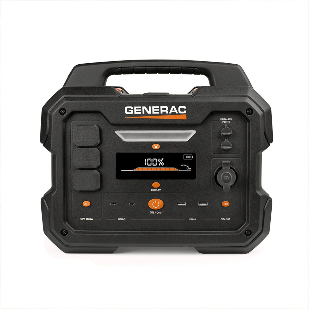 Generac GB1000 Portable Power Station | 1086Wh | 1600W | 468W Solar Input - Power Stations by Generac | Buy at Agent BBQ