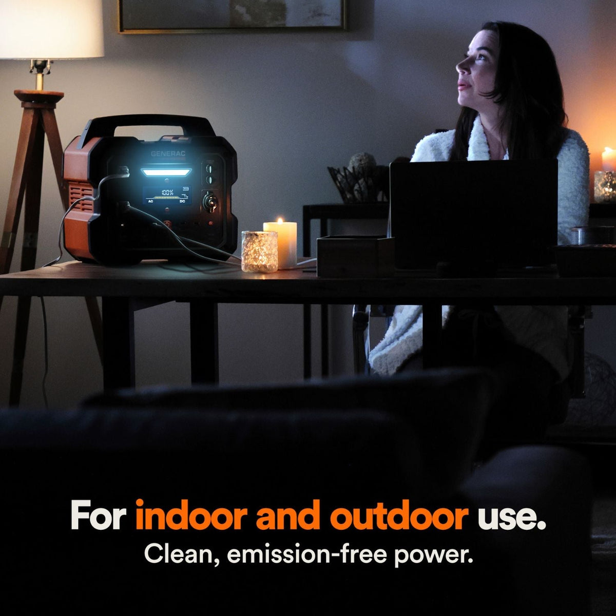 Generac GB2000 Portable Power Station | 2106Wh | 1600W | 468W Solar Input - Power Stations by Generac | Buy at Agent BBQ