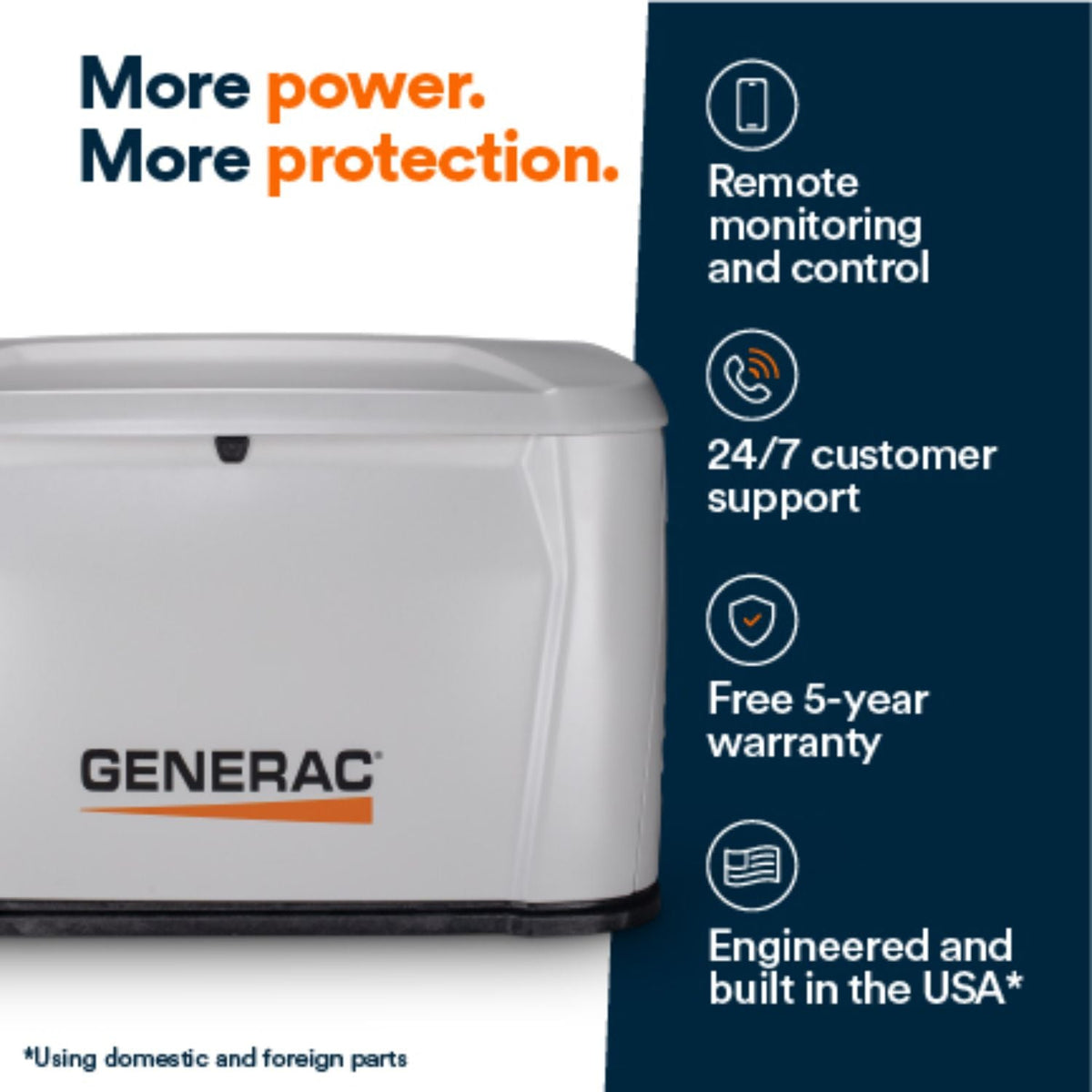 Generac Next-Gen 28kW Dual-Fuel Home Standby Generator | Air-Cooled | Cellular Enabled - Standby Generators by Generac | Buy at Agent BBQ