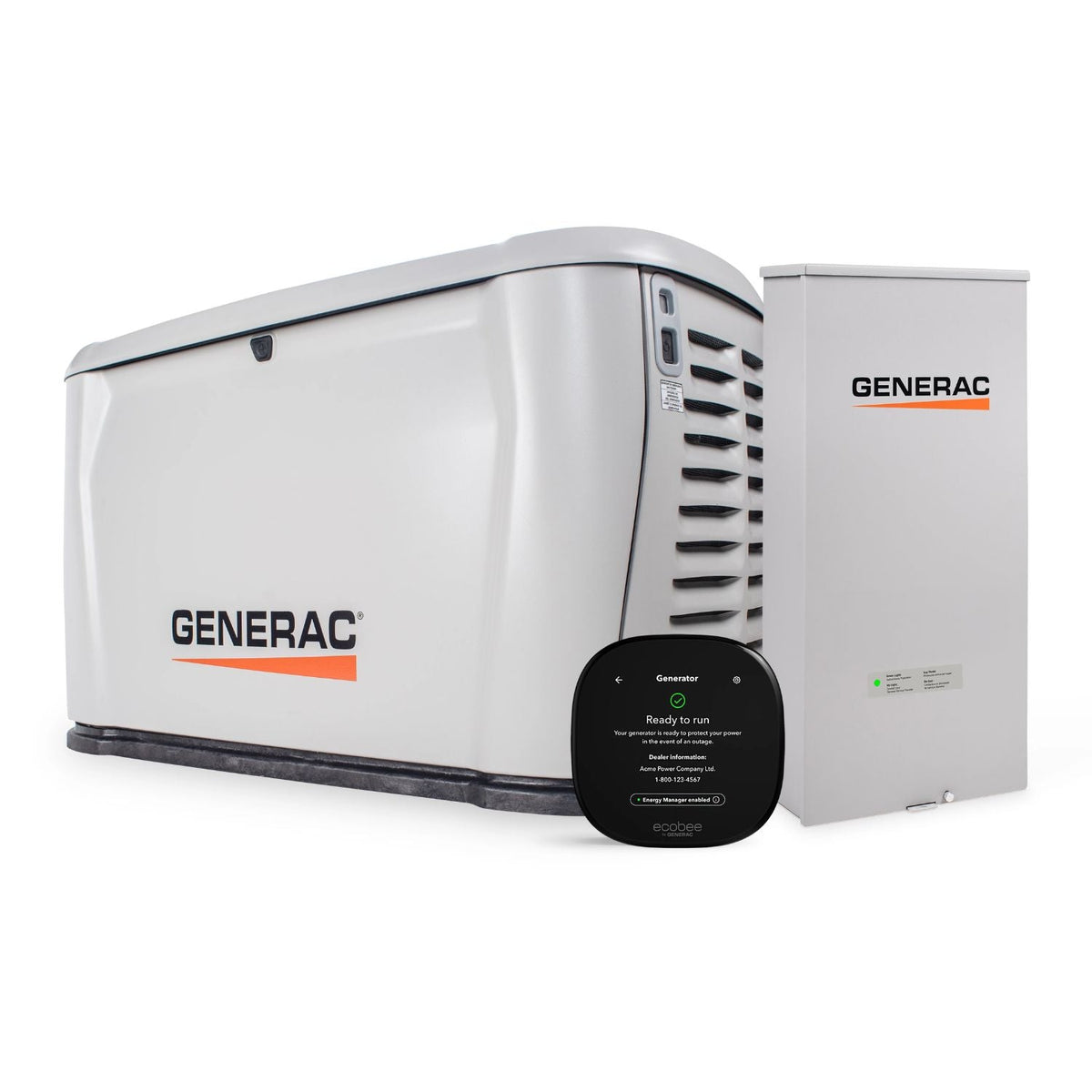 Generac Next-Gen 28kW Dual-Fuel Home Standby Generator | Air-Cooled | Cellular Enabled - Standby Generators by Generac | Buy at Agent BBQ