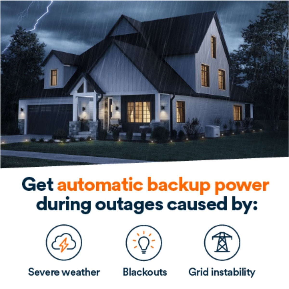 Generac Next-Gen 28kW Dual-Fuel Home Standby Generator | Air-Cooled | Cellular Enabled - Standby Generators by Generac | Buy at Agent BBQ
