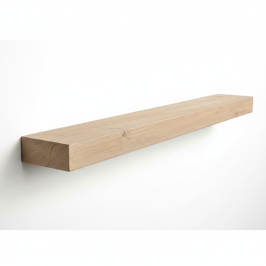 Flat Sawn Non-Combustible Concrete Fireplace Mantel Shelf