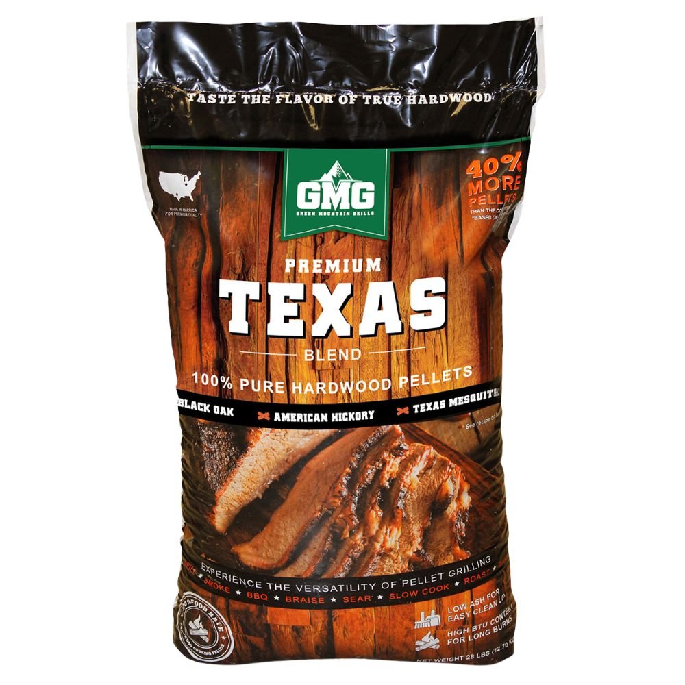 Green Mountain Grills Premium Texas Blend Pellets - Wood Pellets by Green Mountain Grills | Buy at Agent BBQ