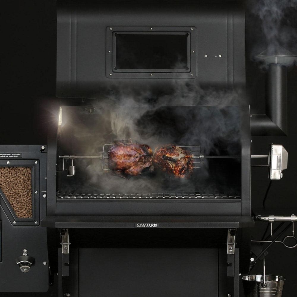 Green Mountain Grills Rotisserie Kit for Ledge Grills - GMG - 6038 - Rotisserie Kit by Green Mountain Grills | Buy at Agent BBQ