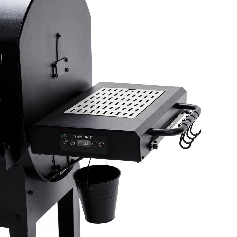Green Mountain Grills Side Burner for Ledge & Peak Grills - GMG - 6042 - Single Burner by Green Mountain Grills | Buy at Agent BBQ