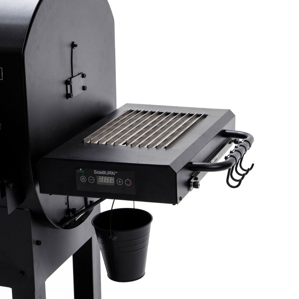 Green Mountain Grills Side Burner for Ledge & Peak Grills - GMG - 6042 - Single Burner by Green Mountain Grills | Buy at Agent BBQ