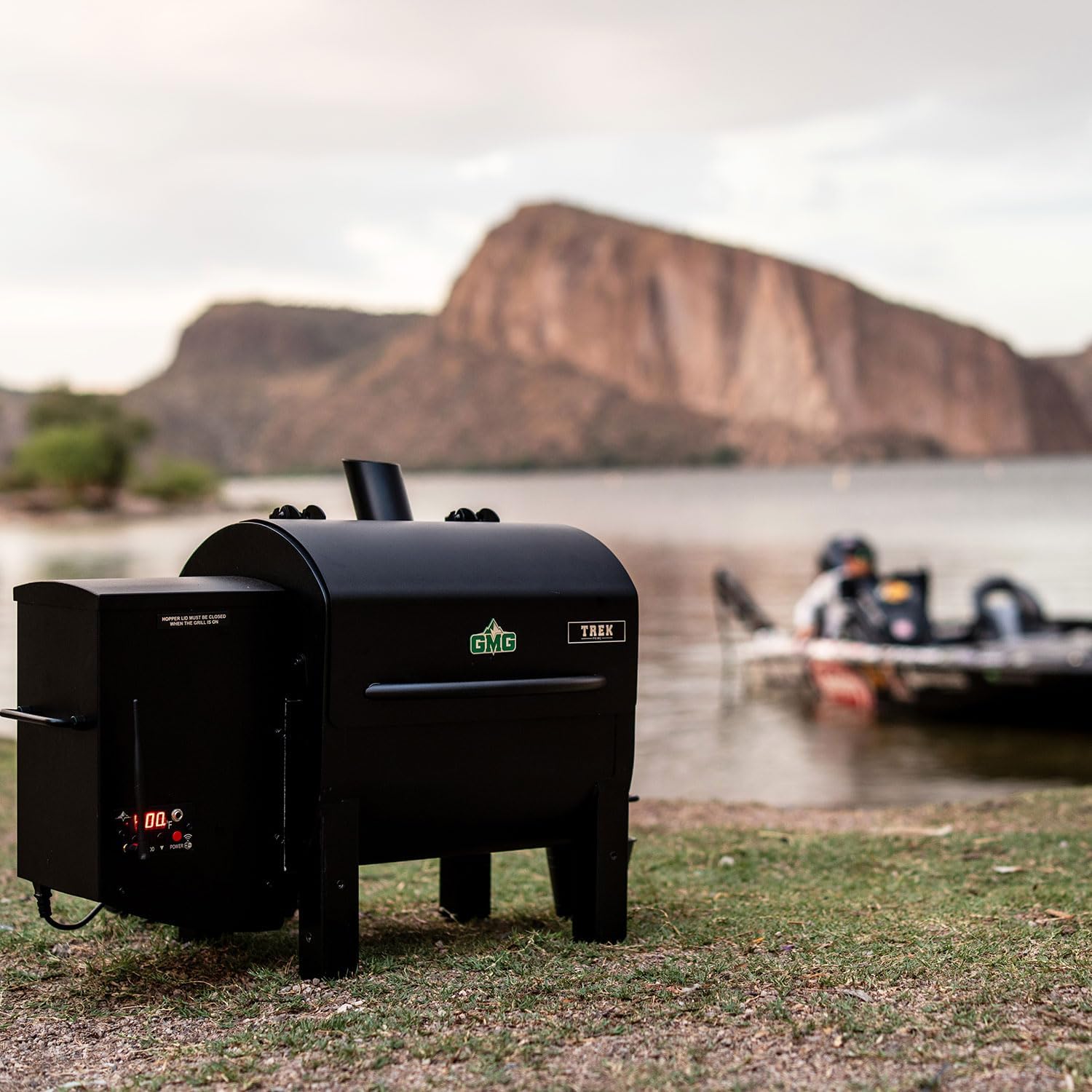 Green Mountain Grills Trek Prime 2.0 WiFi Portable Wood Pellet BBQ Smoker Grill - by Green Mountain Grills | Buy at Agent BBQ