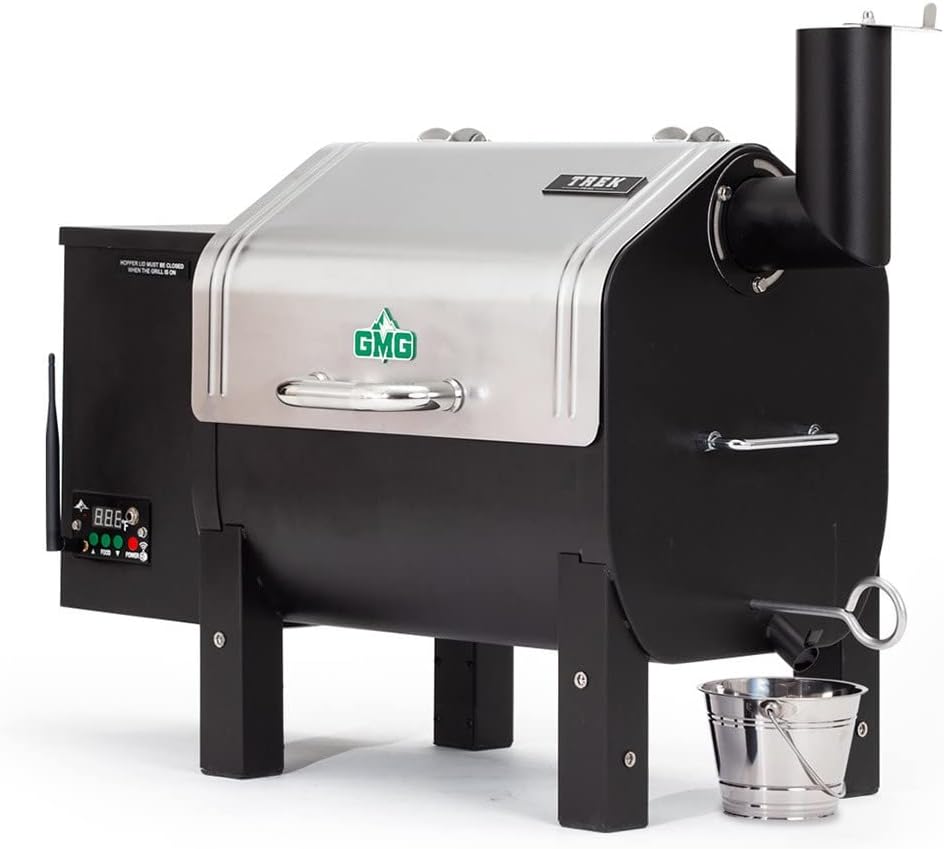 Green Mountain Grills Trek Prime 2.0 WiFi Portable Wood Pellet BBQ Smoker Grill - by Green Mountain Grills | Buy at Agent BBQ