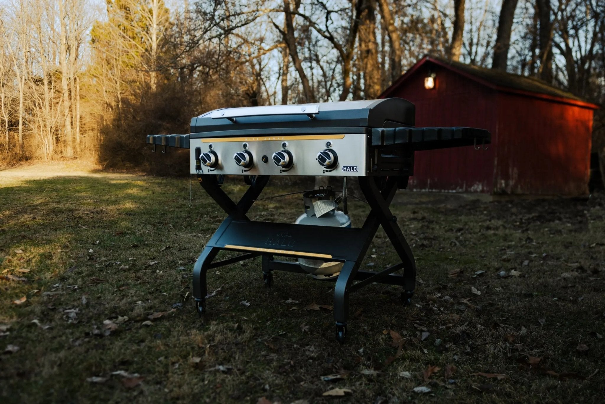 HALO Elite4B 8 Zone Griddle - HZ - 1001 - XNA - Gas Griddles by Halo | Buy at Agent BBQ