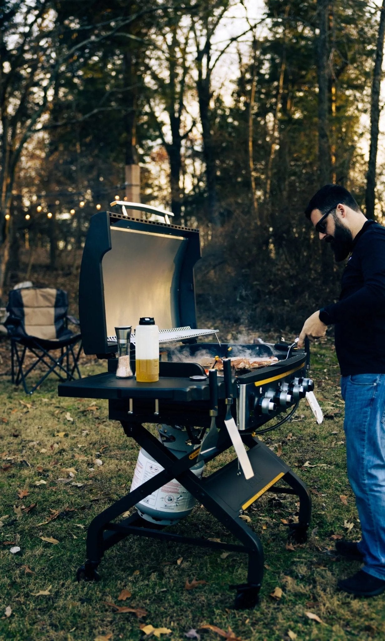 HALO Elite4B 8 Zone Griddle - HZ - 1001 - XNA - Gas Griddles by Halo | Buy at Agent BBQ
