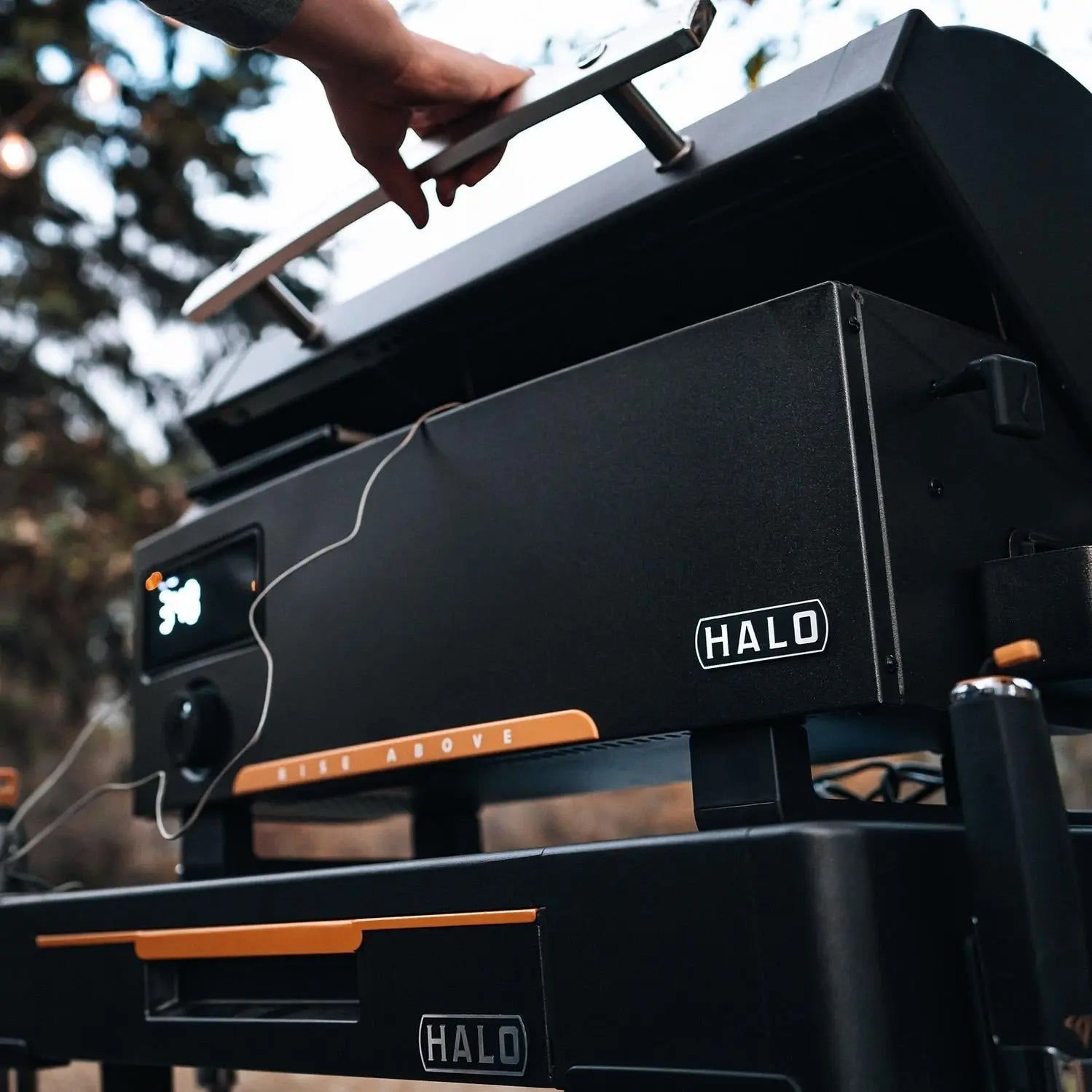 HALO Prime300 Countertop Portable Pellet Grill - HS - 1005 - ANA - Pellet Grills by Halo | Buy at Agent BBQ
