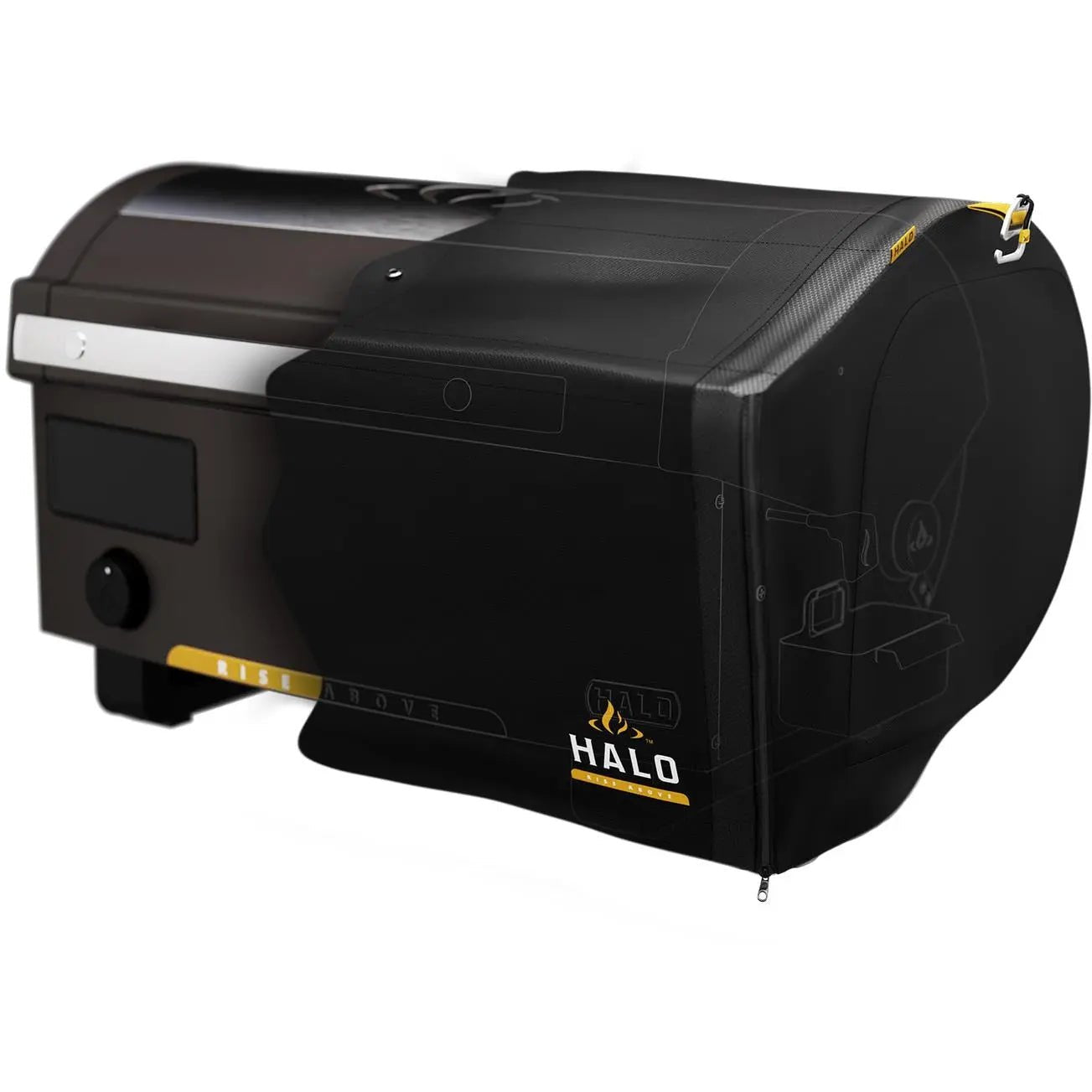 HALO Prime300 Pellet Grill Cover - HS - 5005 - Outdoor Grill Accessories by Halo | Buy at Agent BBQ
