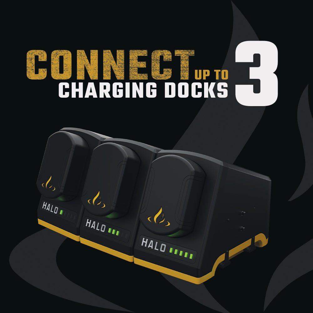 Rechargeable Battery with Charging Dock - by HALO | Buy at Agent BBQ