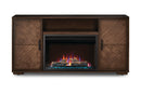 Napoleon Hayworth Media Console in Mahogany | Cineview 30'' Electric Firebox