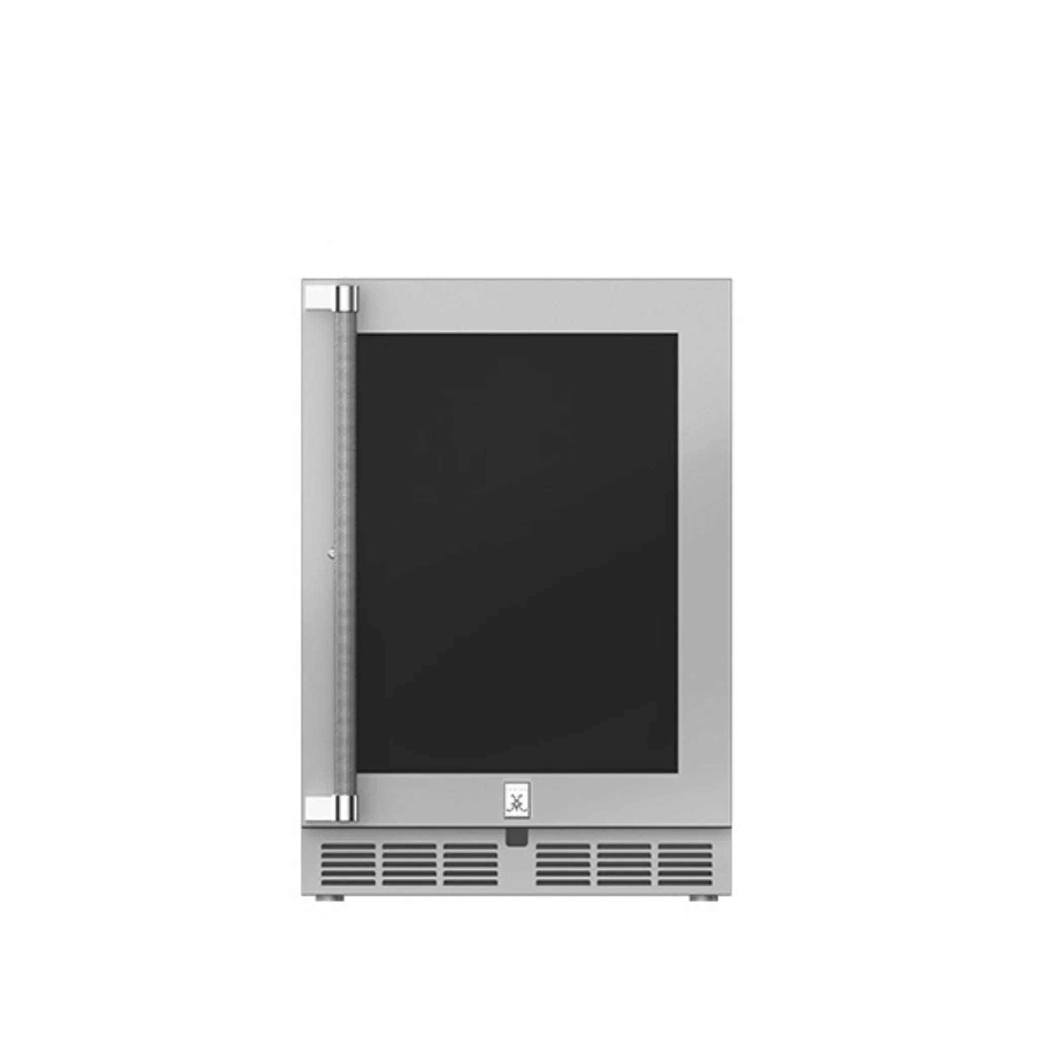 Hestan 24" Outdoor Built - In Refrigerator With Glass Door - GRG24 - by Hestan | Buy at Agent BBQ