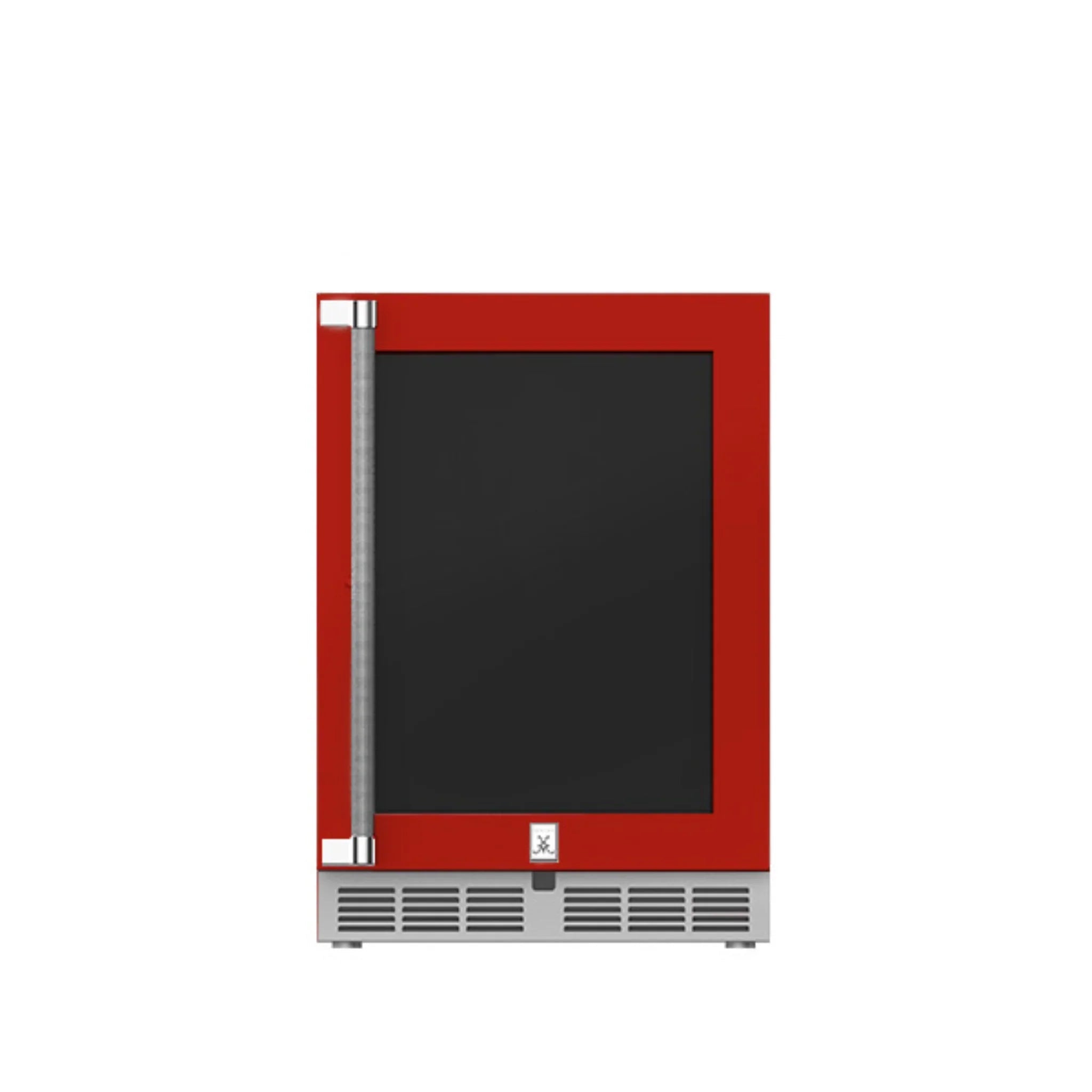Hestan 24" Outdoor Built - In Refrigerator With Glass Door - GRG24 - by Hestan | Buy at Agent BBQ