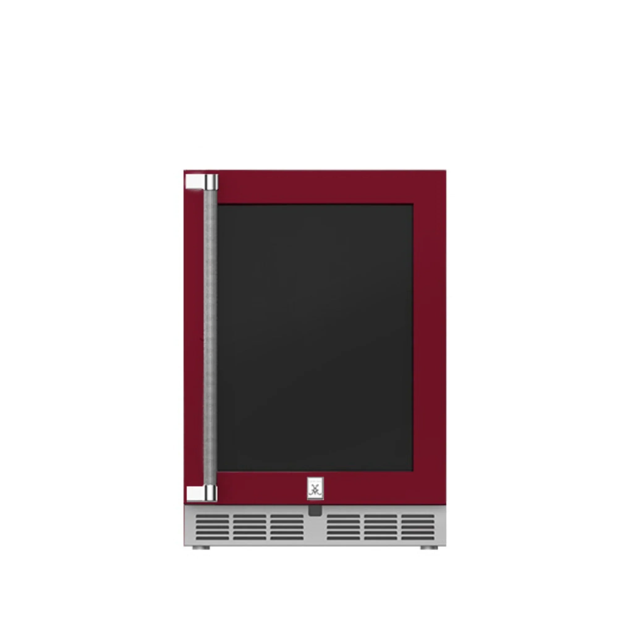 Hestan 24" Outdoor Built - In Refrigerator With Glass Door - GRG24 - by Hestan | Buy at Agent BBQ