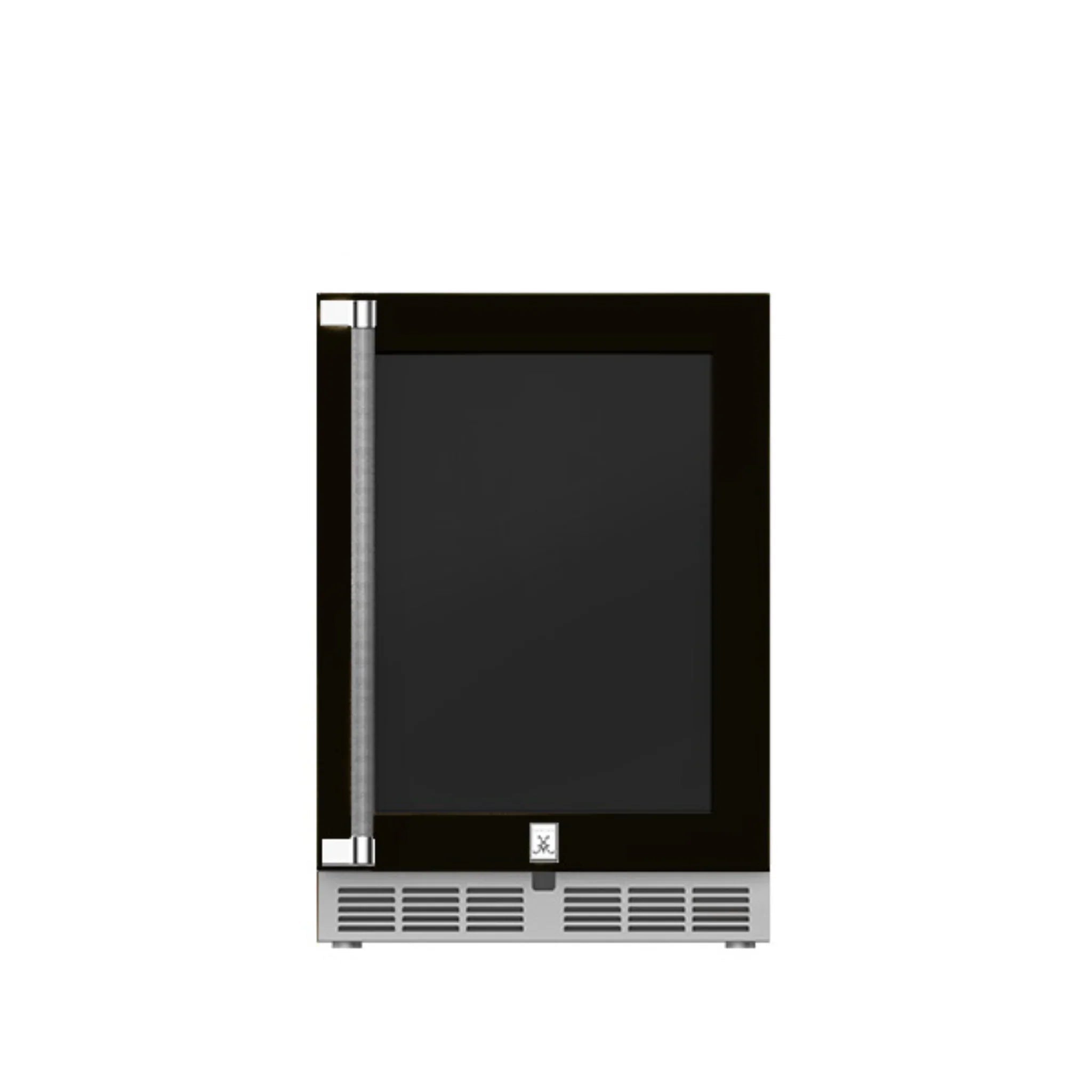 Hestan 24" Outdoor Built - In Refrigerator With Glass Door - GRG24 - by Hestan | Buy at Agent BBQ