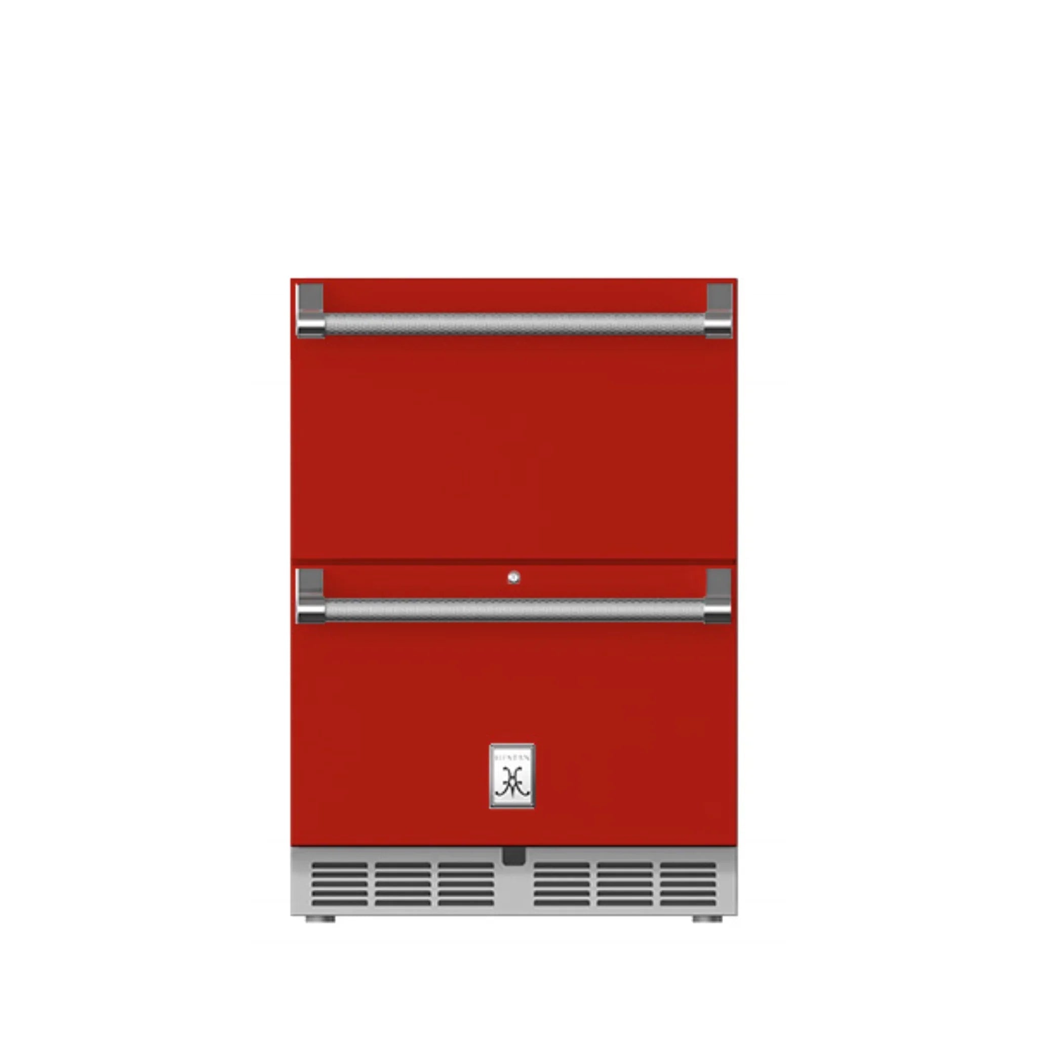 Hestan 24" Outdoor Refrigerator/Freezer Combo with Lock - GRFR24 - by Hestan | Buy at Agent BBQ