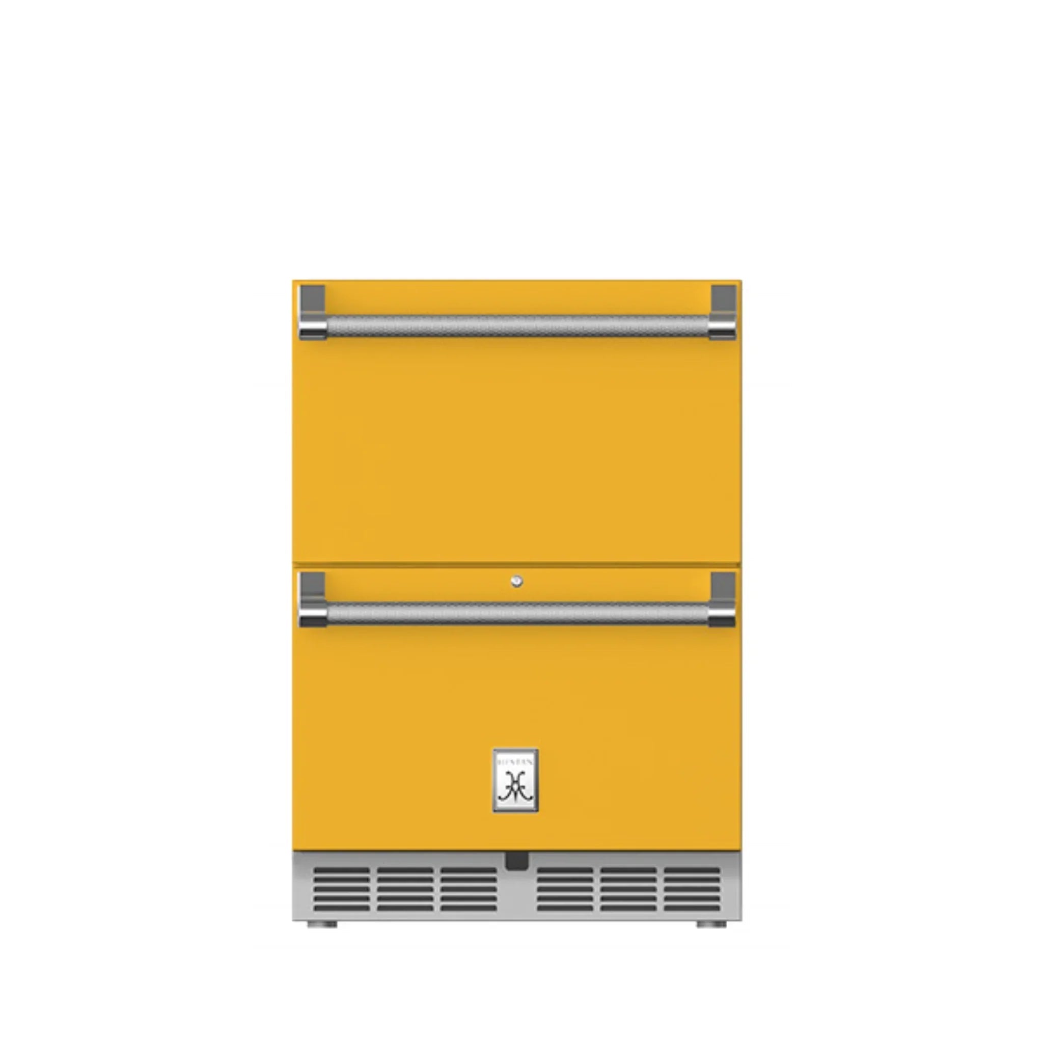 Hestan 24" Outdoor Refrigerator/Freezer Combo with Lock - GRFR24 - by Hestan | Buy at Agent BBQ