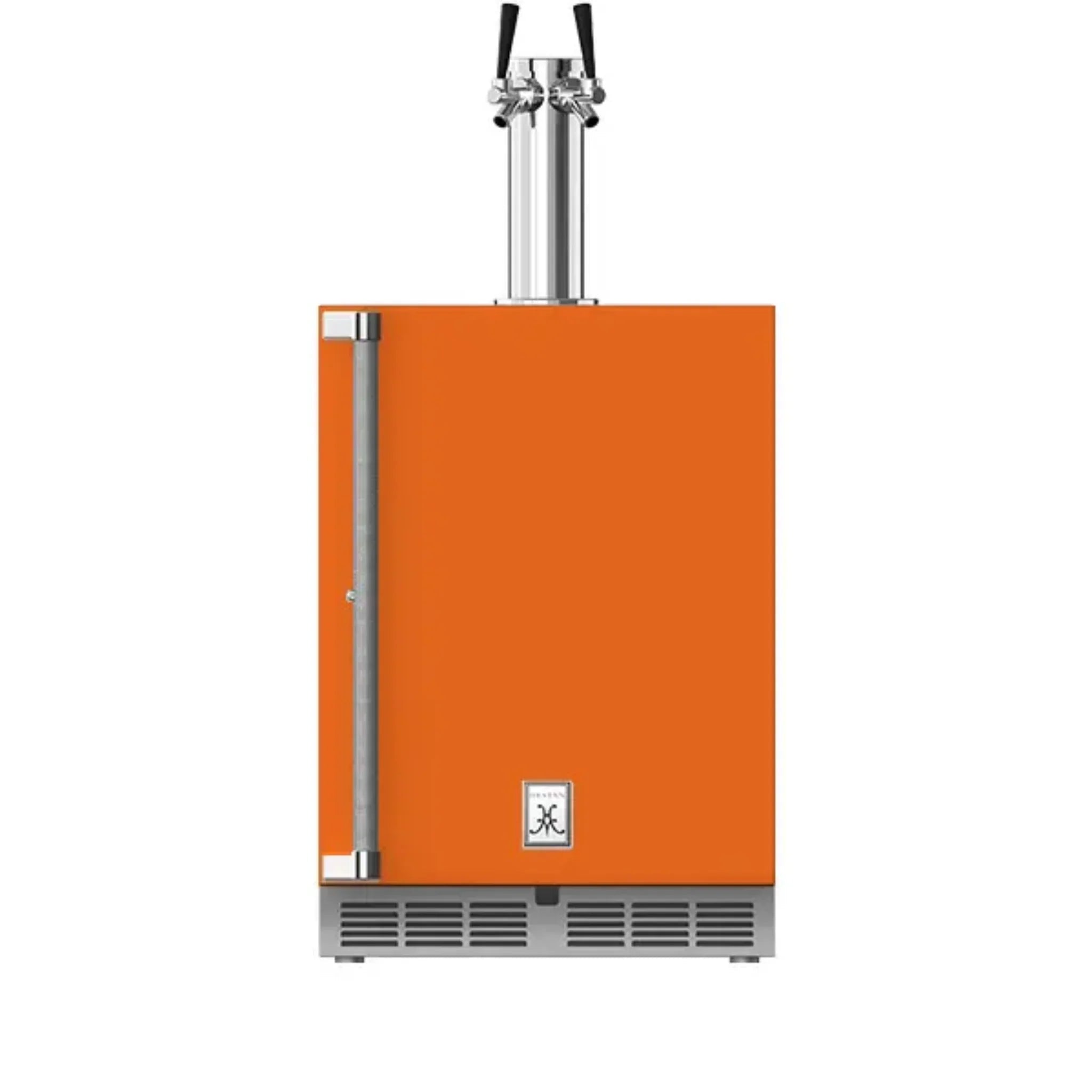 Hestan 24" Outdoor Solid Door Double Faucet Beer Dispenser with Lock - GFDS242 - by Hestan | Buy at Agent BBQ