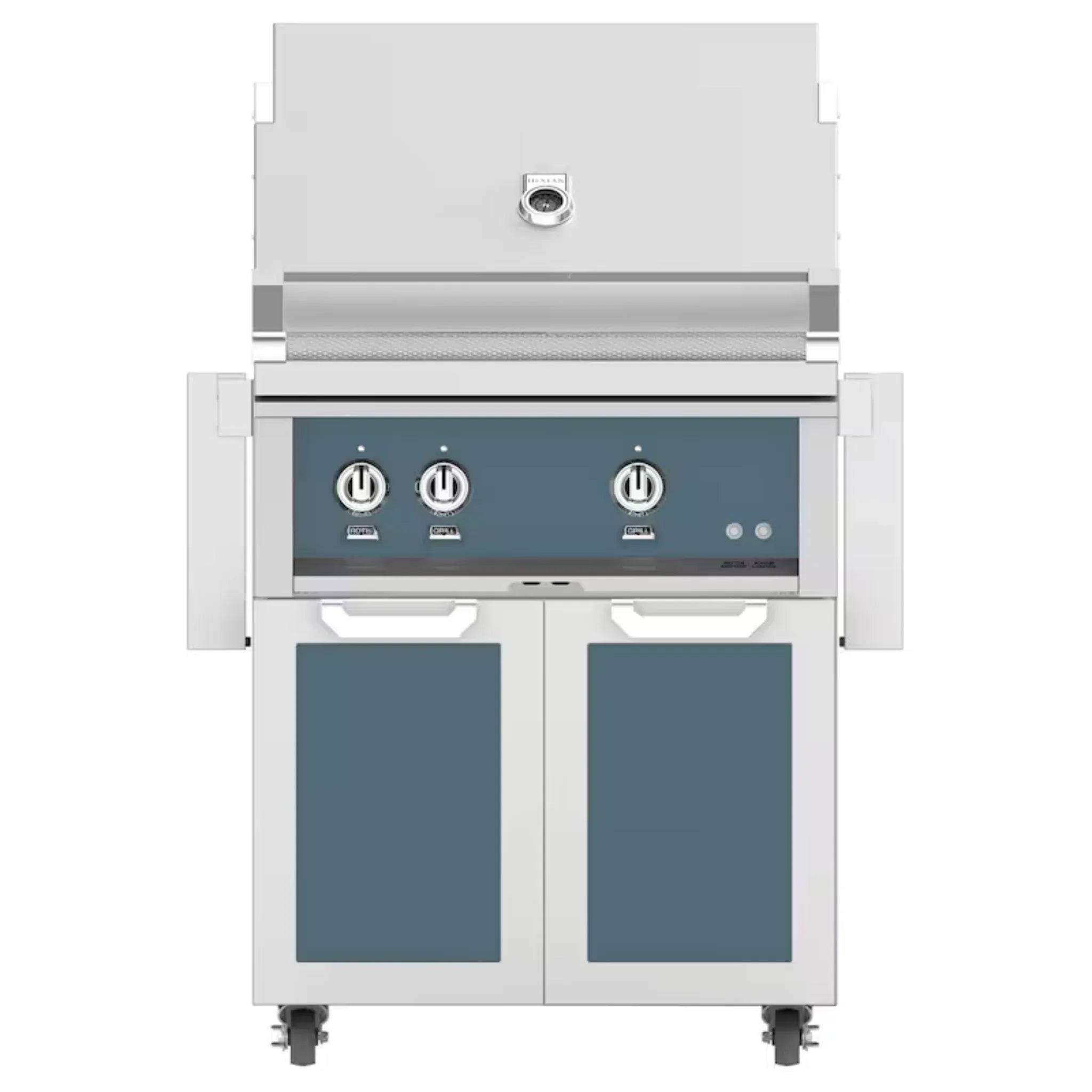 Hestan 30" Freestanding Grill with Double Access Doors - GBR30 - GCD30 - by Hestan | Buy at Agent BBQ
