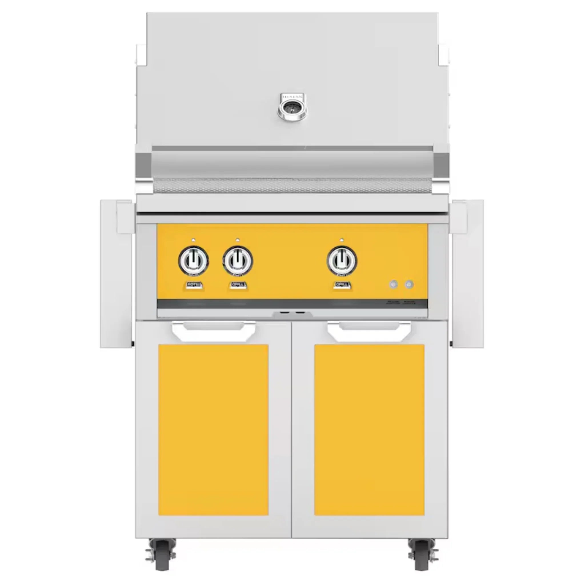 Hestan 30" Freestanding Grill with Double Access Doors - GBR30 - GCD30 - by Hestan | Buy at Agent BBQ