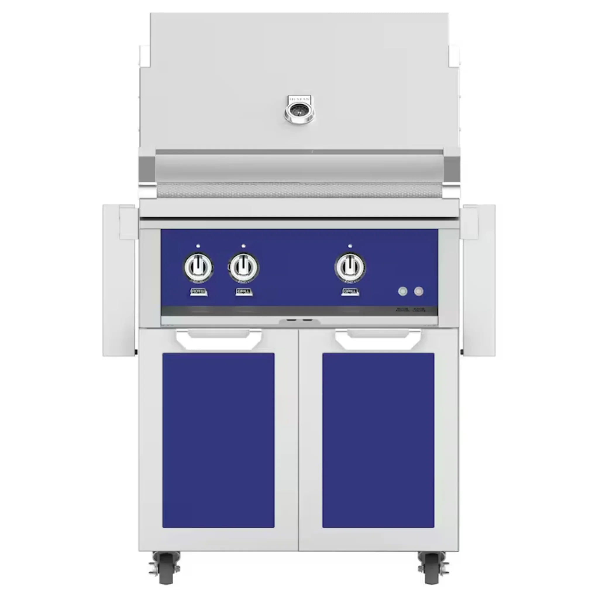 Hestan 30" Freestanding Grill with Double Access Doors - GBR30 - GCD30 - by Hestan | Buy at Agent BBQ
