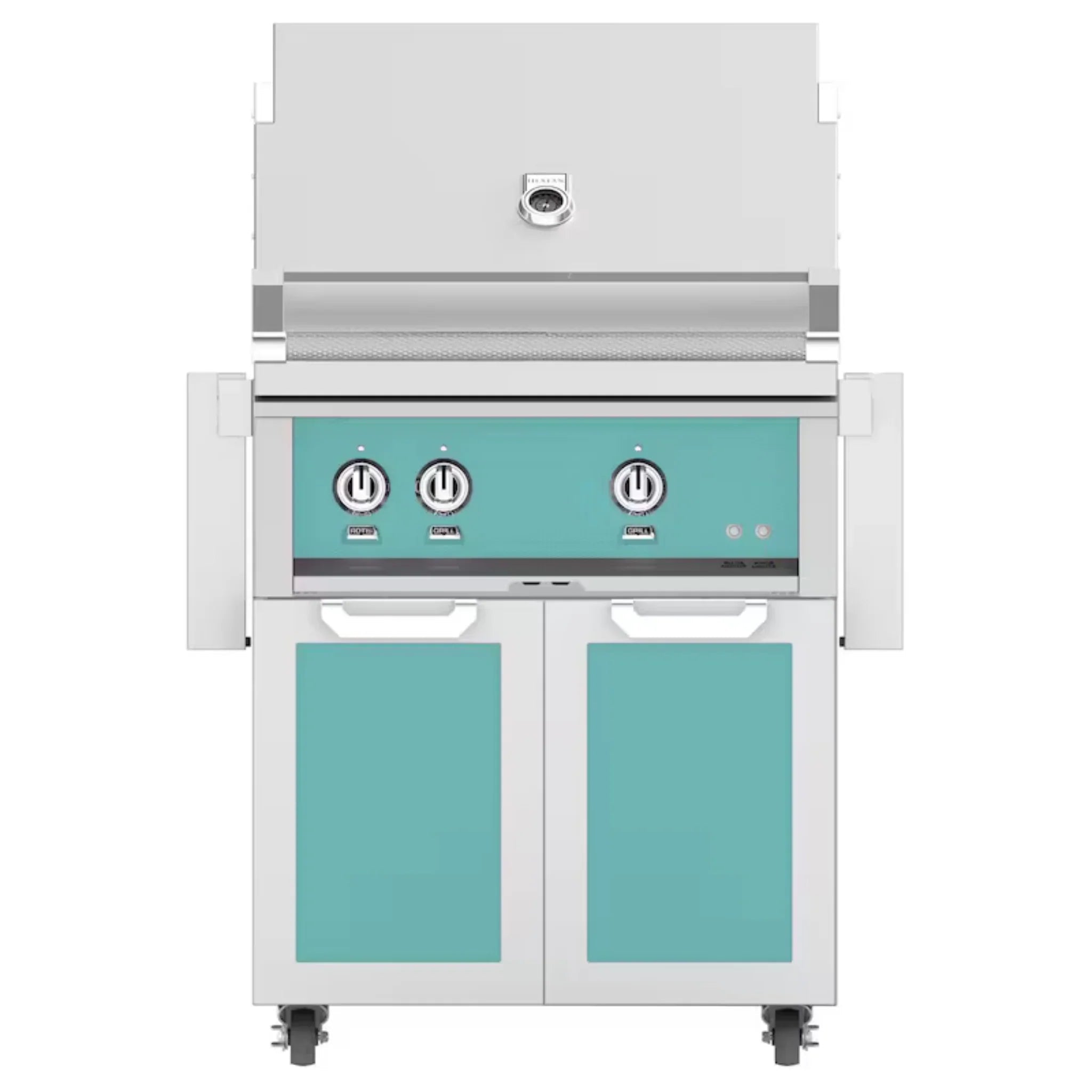 Hestan 30" Freestanding Grill with Double Access Doors - GBR30 - GCD30 - by Hestan | Buy at Agent BBQ